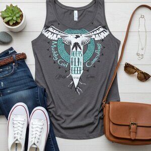 Moon Shine Camo "Muddy Girl" Graphic Tank - Medium